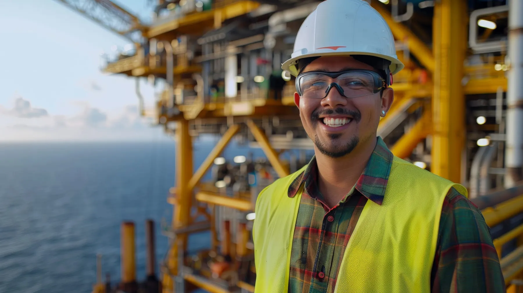 Portrait engineers work hours job site